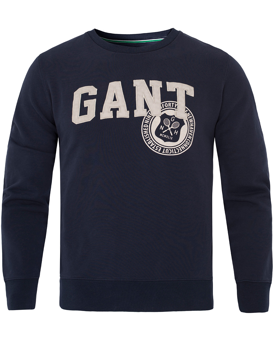 Herre | Gensere | GANT | C-Neck Sweat Marine