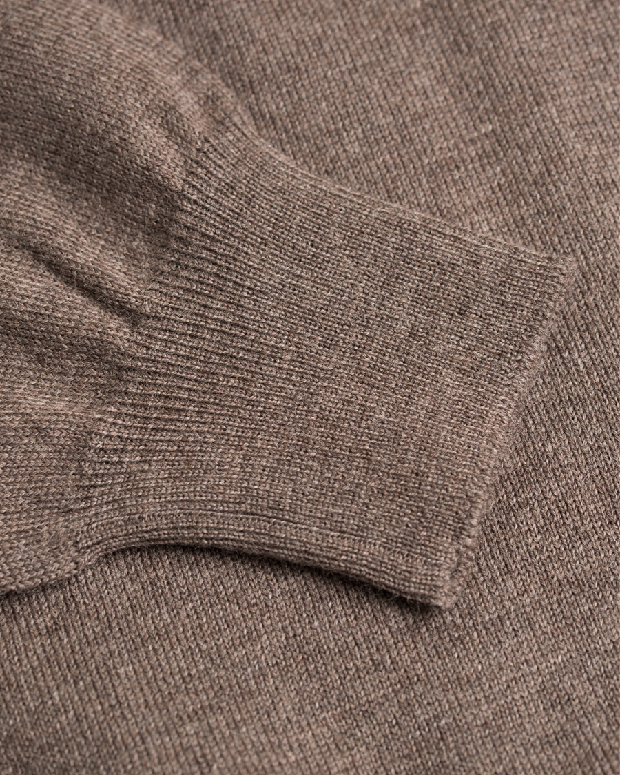 Herre | Gensere | Gran Sasso | Merino Fashion Fit C-Neck Pullover Brown