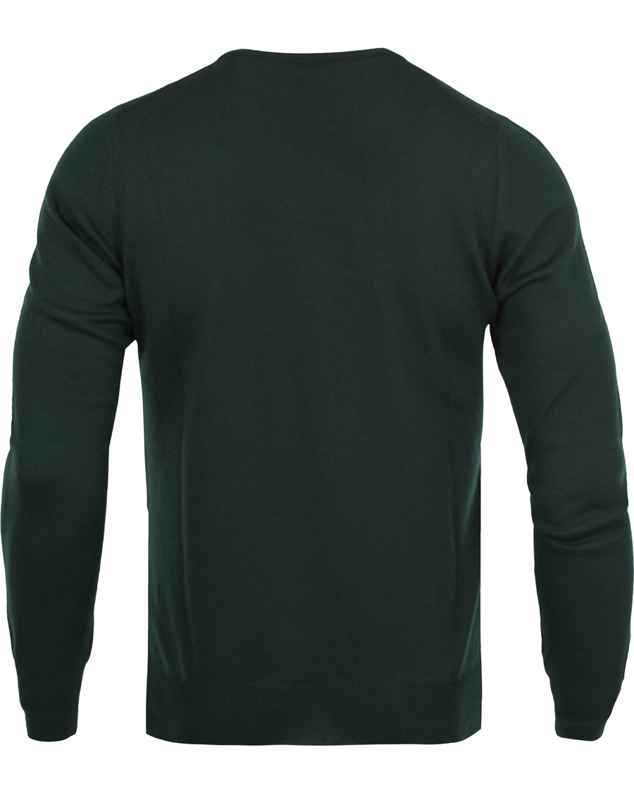 Herre | Gensere | Gran Sasso | Merino Fashion Fit C-Neck Pullover Green