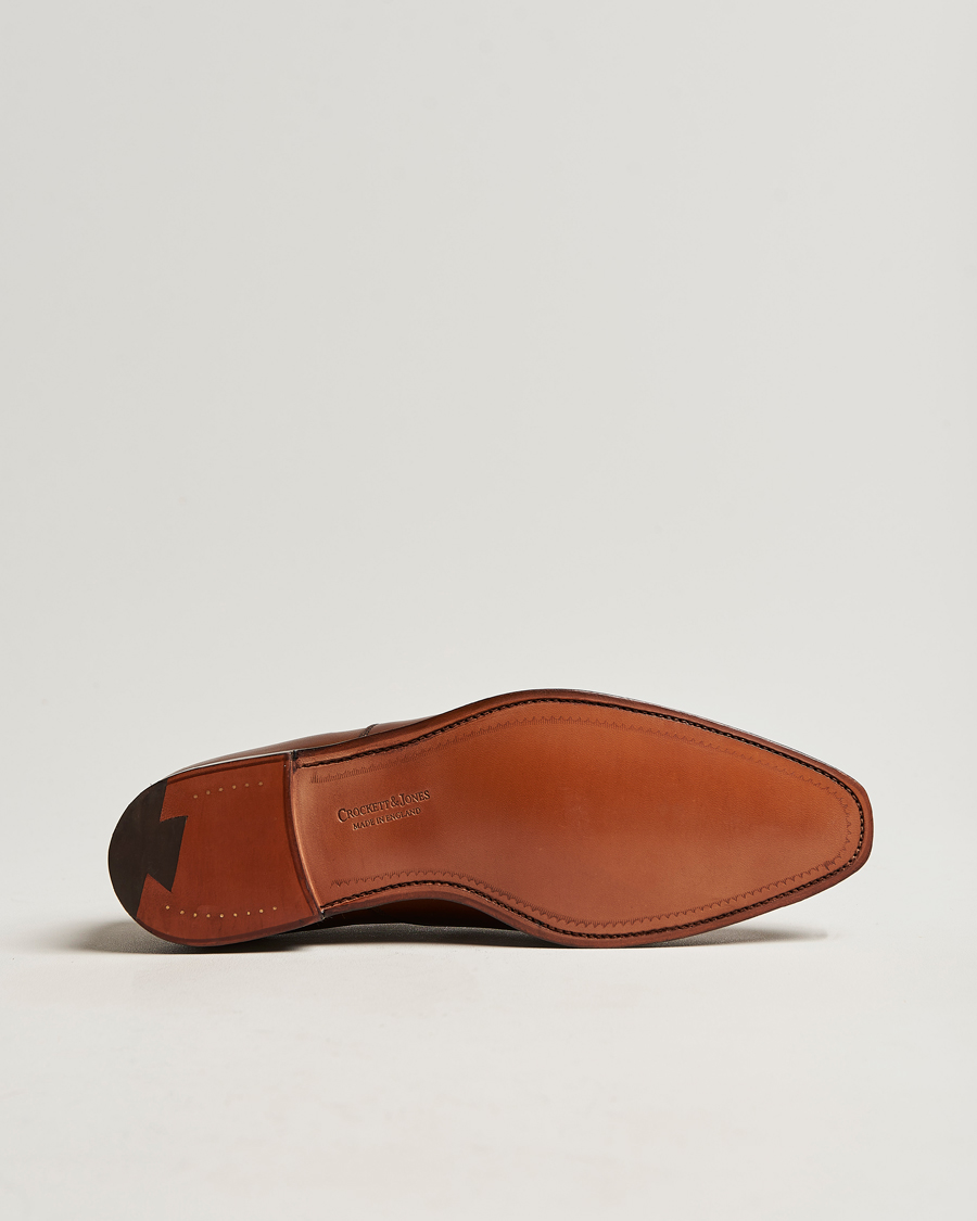 Herre | Oxfords | Crockett & Jones | Hallam Oxford Dark Brown Calf
