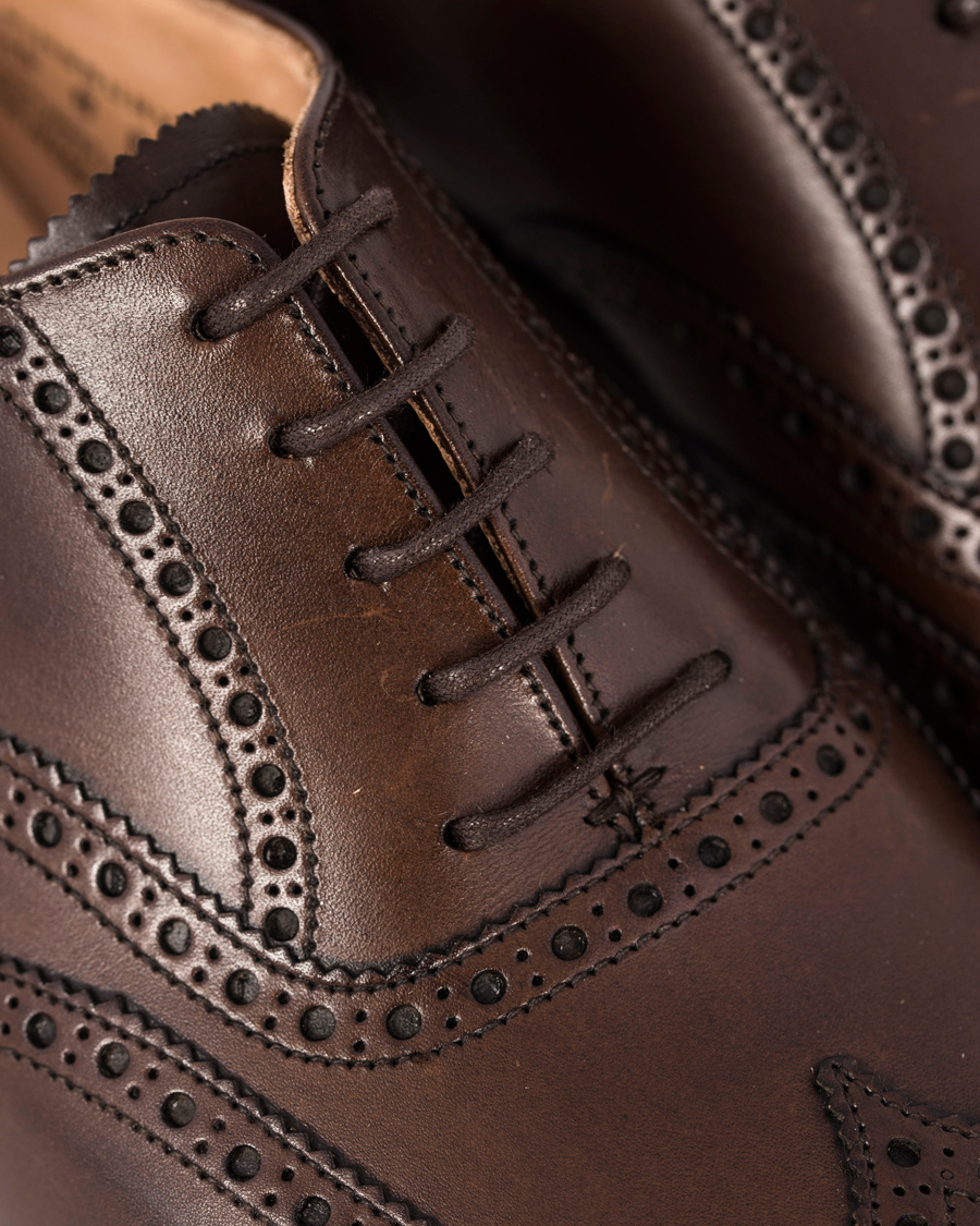 Herre | Crockett & Jones Finsbury Brogue Dark Brown Calf | Crockett & Jones | Finsbury Brogue Dark Brown Calf
