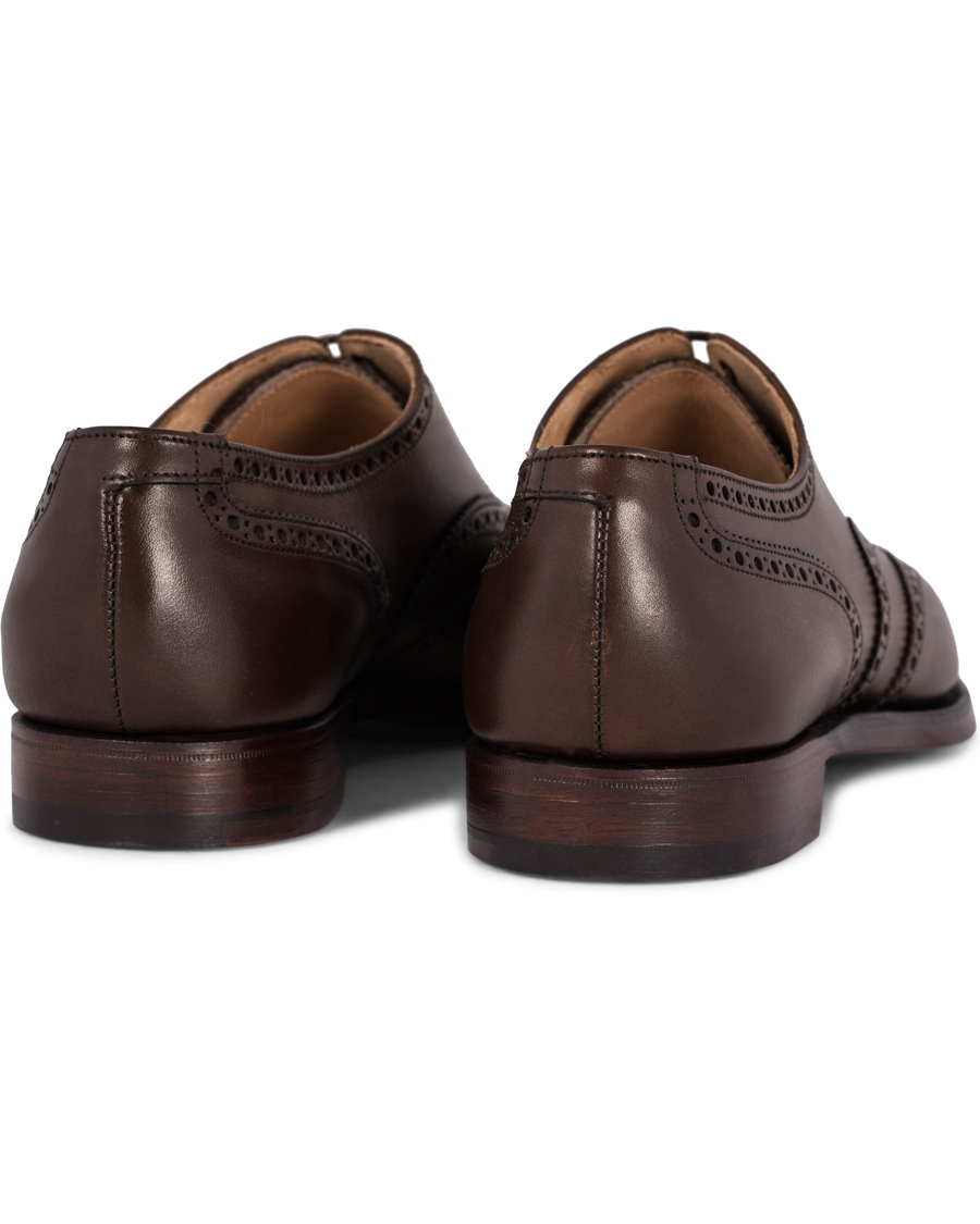 Herre | Crockett & Jones Finsbury Brogue Dark Brown Calf | Crockett & Jones | Finsbury Brogue Dark Brown Calf