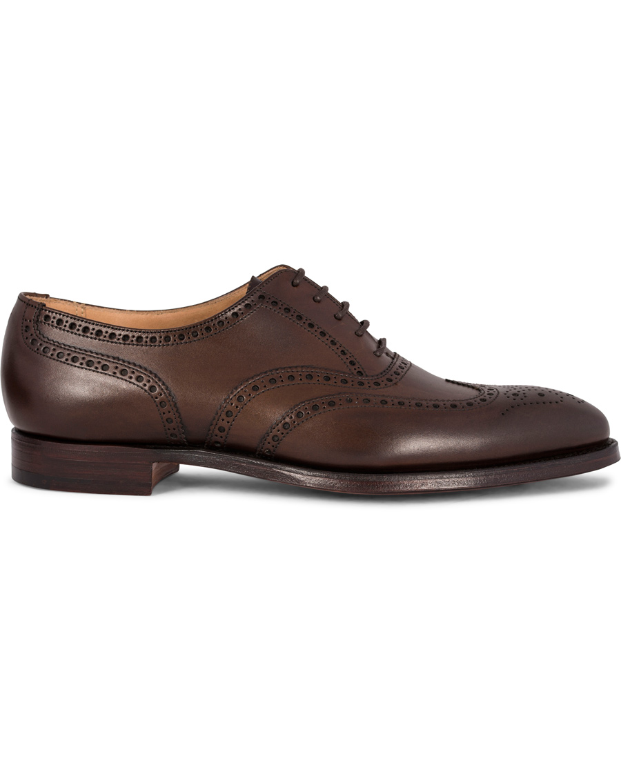 Herre | Crockett & Jones Finsbury Brogue Dark Brown Calf | Crockett & Jones | Finsbury Brogue Dark Brown Calf