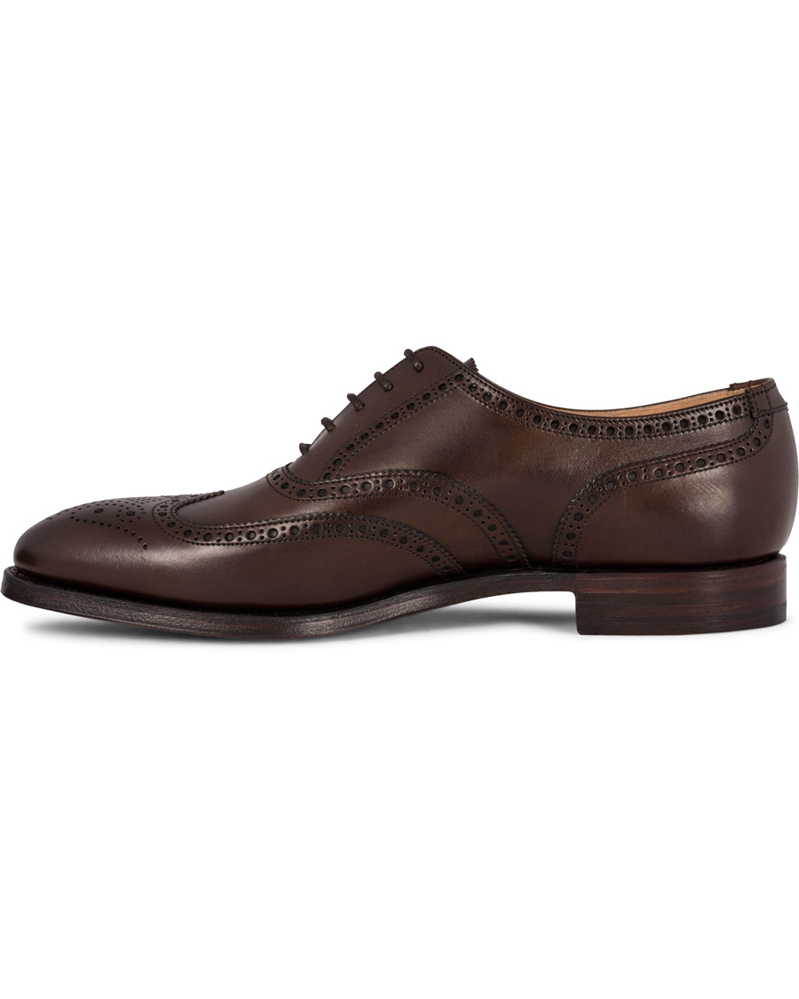 Herre | Crockett & Jones Finsbury Brogue Dark Brown Calf | Crockett & Jones | Finsbury Brogue Dark Brown Calf