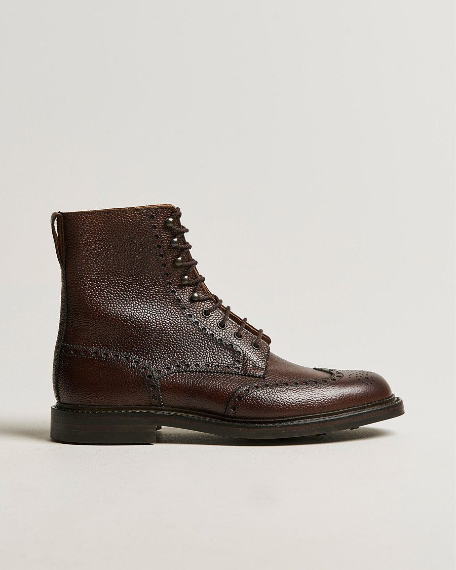 Herre | Støvler | Crockett & Jones | Islay Boot Dark Brown Grained Calf