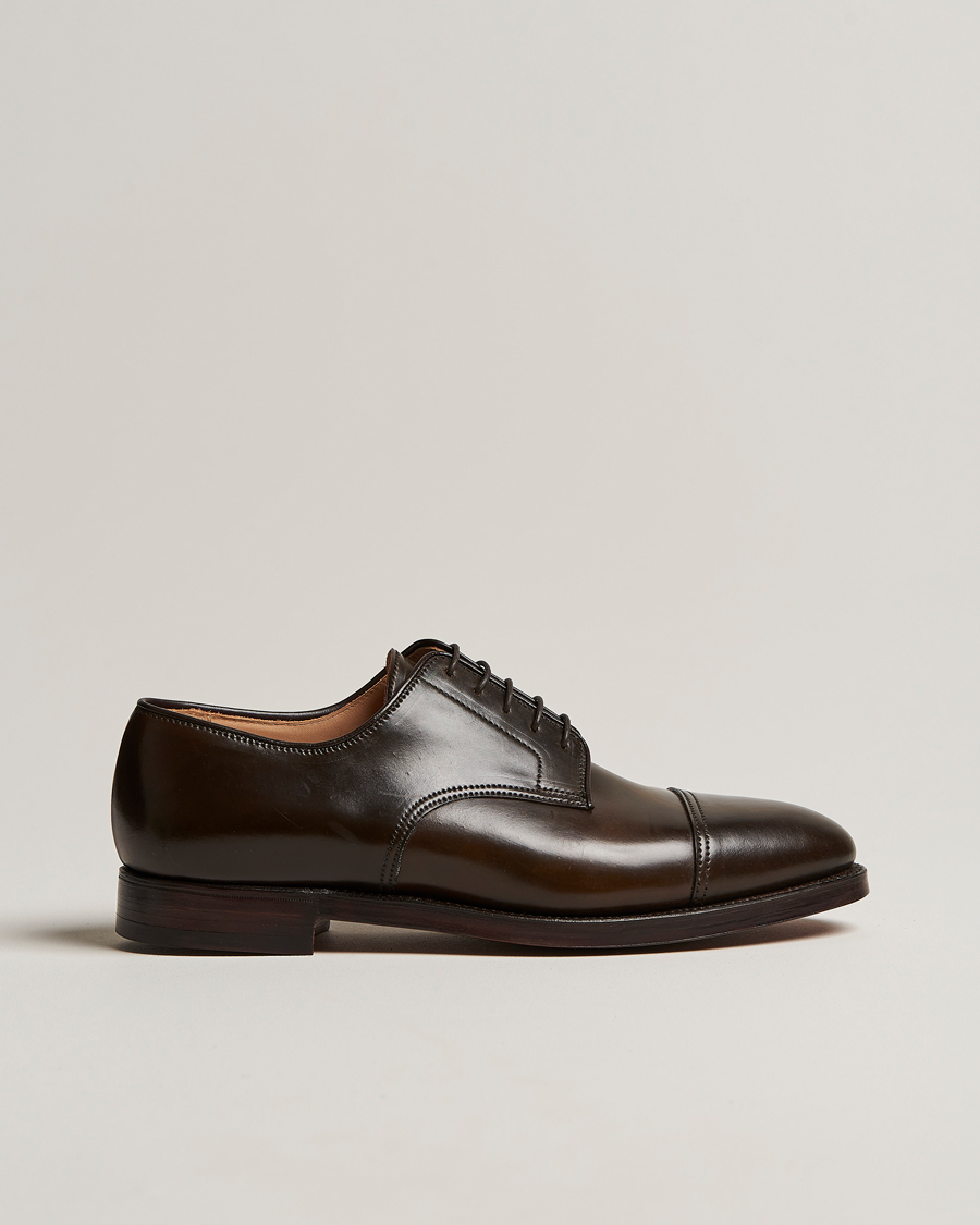 Herre | Derbys | Crockett & Jones | Bradford Derby Dark Brown Cordovan