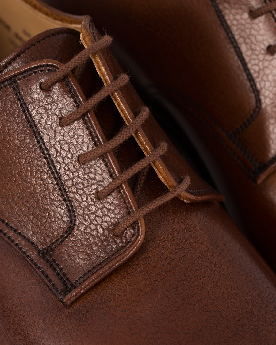 Herre | Crockett & Jones Grasmere Derby Tan Grained Calf | Crockett & Jones | Grasmere Derby Tan Grained Calf