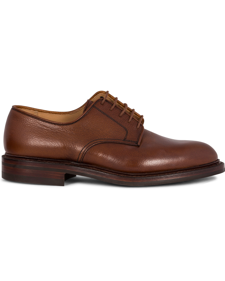 Herre | Crockett & Jones Grasmere Derby Tan Grained Calf | Crockett & Jones | Grasmere Derby Tan Grained Calf