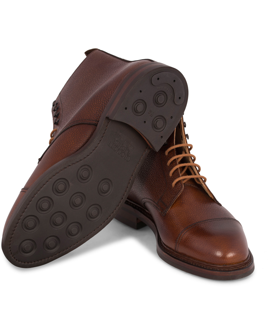 Herre | Crockett & Jones Coniston Boot Tan Grained Calf | Crockett & Jones | Coniston Boot Tan Grained Calf