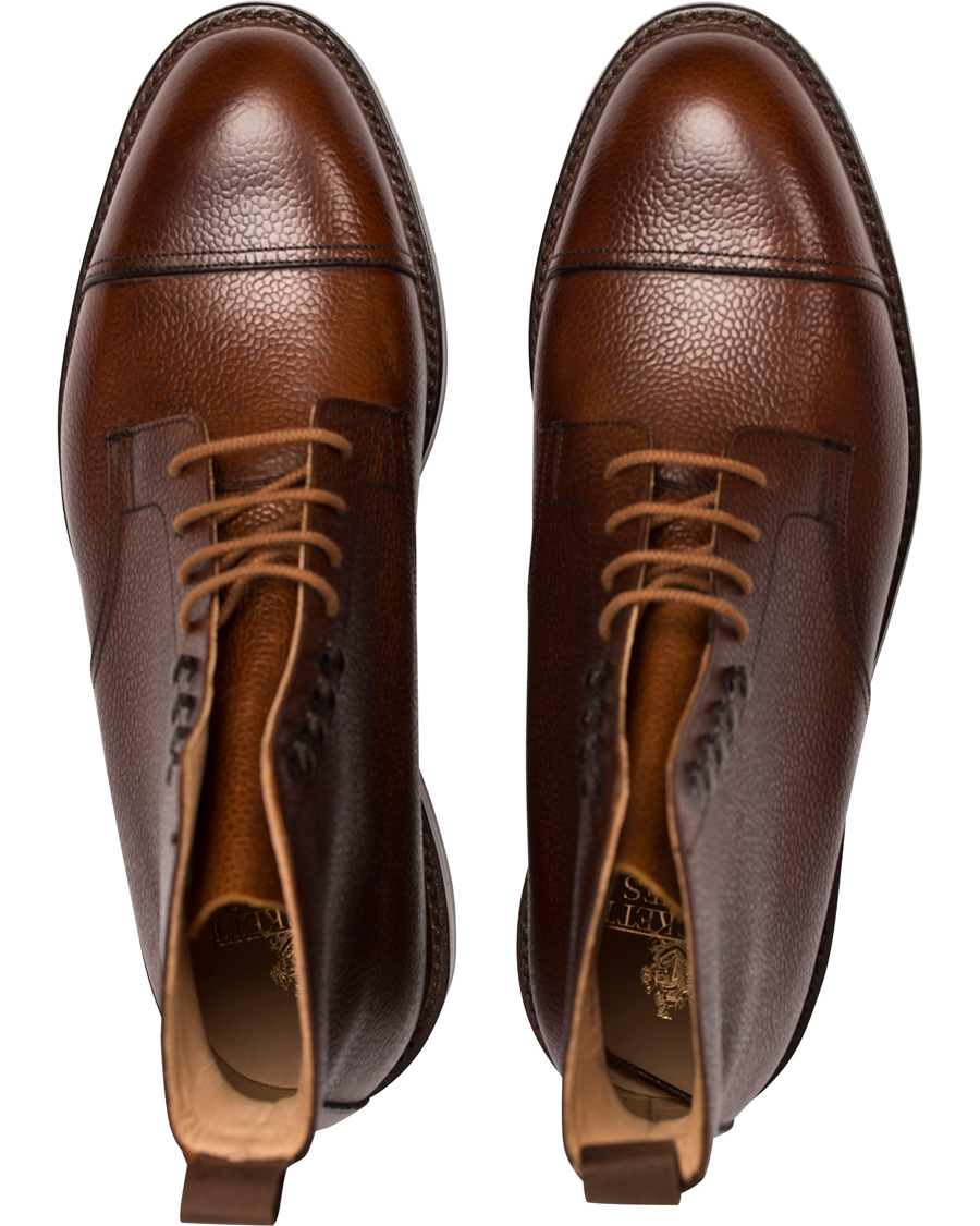 Herre | Crockett & Jones Coniston Boot Tan Grained Calf | Crockett & Jones | Coniston Boot Tan Grained Calf