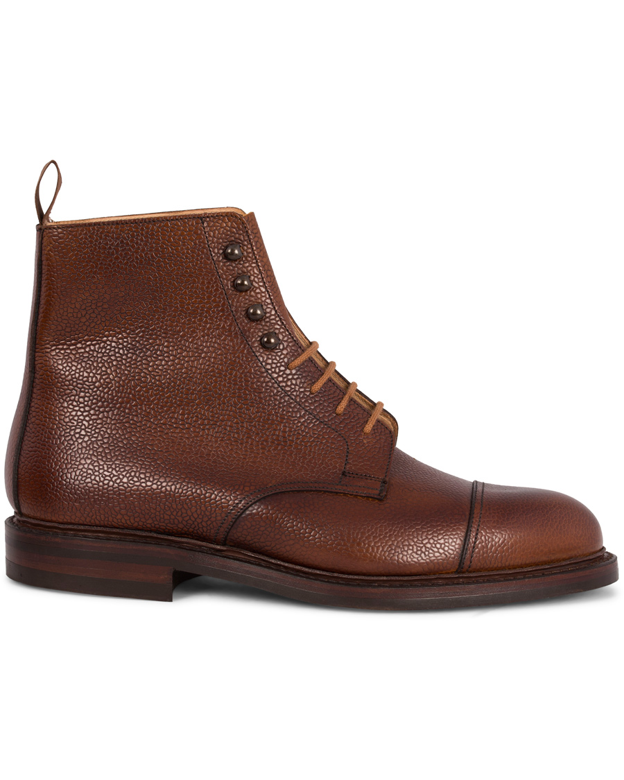 Herre | Crockett & Jones Coniston Boot Tan Grained Calf | Crockett & Jones | Coniston Boot Tan Grained Calf