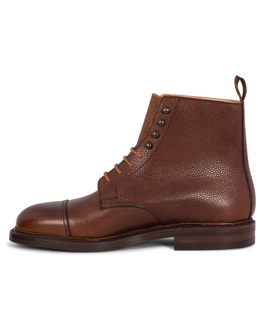 Herre | Crockett & Jones Coniston Boot Tan Grained Calf | Crockett & Jones | Coniston Boot Tan Grained Calf