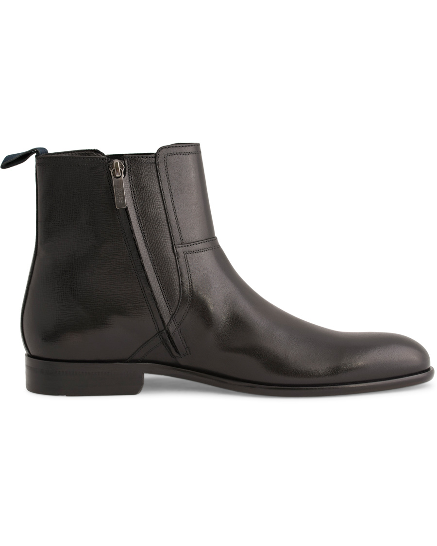 Herre | BOSS Manelo Chelsea Boot Black Calf | BOSS BLACK | BOSS Manelo Chelsea Boot Black Calf