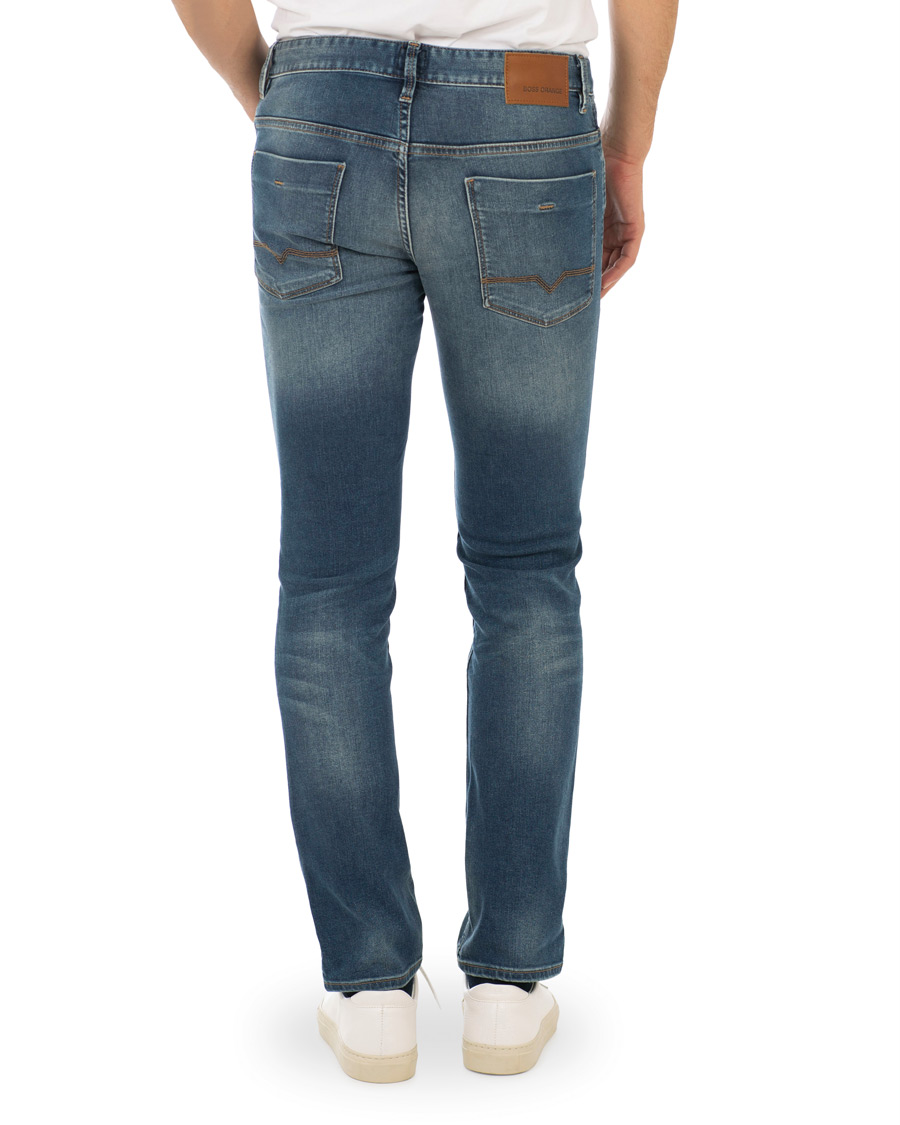 Herre | Jeans | BOSS ORANGE | BOSS Casual Orange 63 Slim Fit Jeans Washed Blue