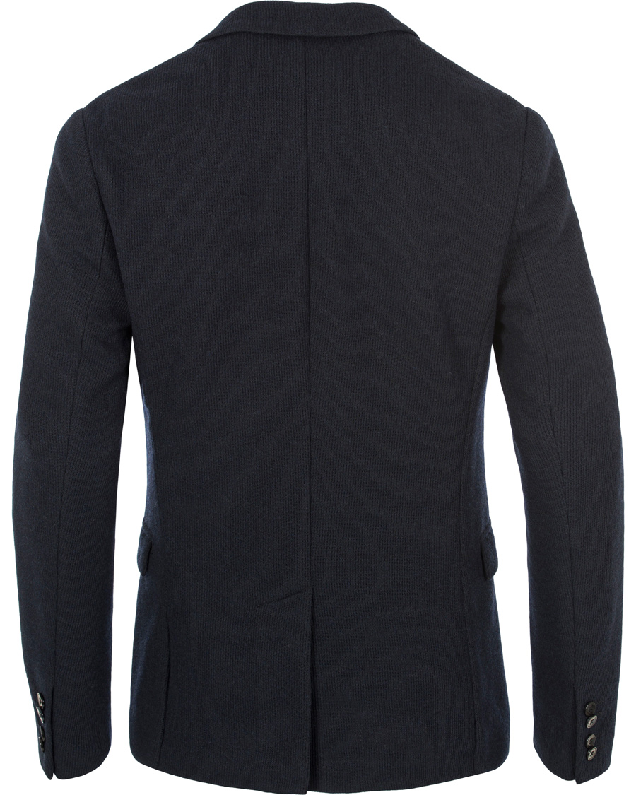 Herre | Dressjakker | HUGO | Arwido Knitted Blazer Navy