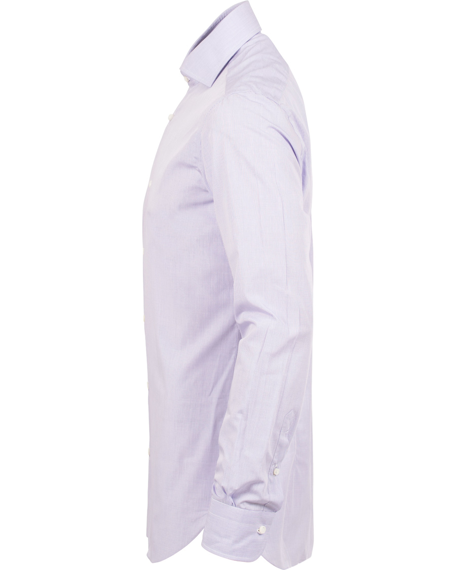 Herre | Skjorter | Barba Napoli | Slim Fit Shirt Lavendel