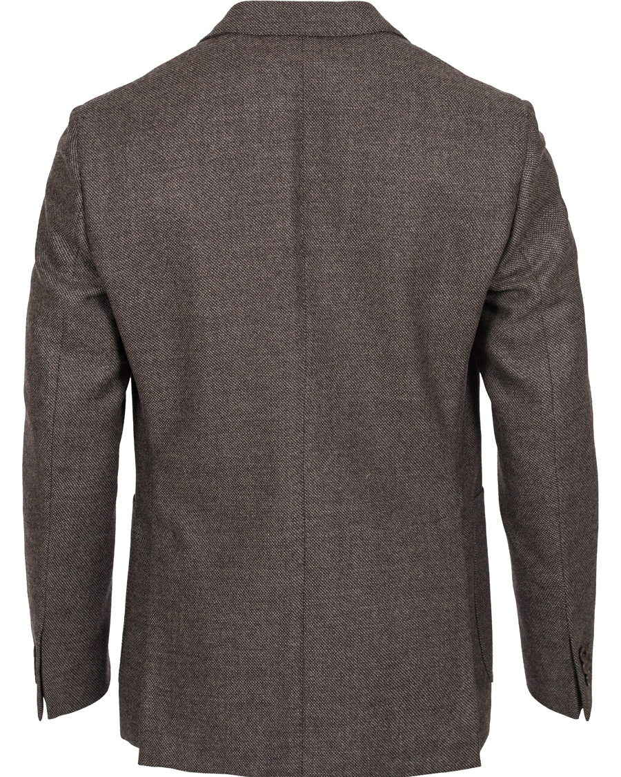 Herre | Dressjakker | Boglioli | Dover Patch Pocket Wool Blazer Brown