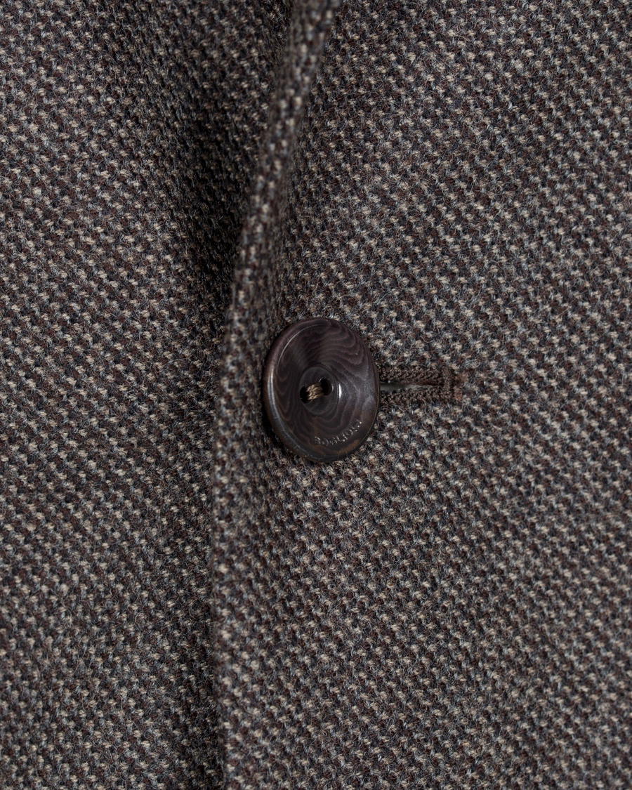 Herre | Dressjakker | Boglioli | Dover Patch Pocket Wool Blazer Brown