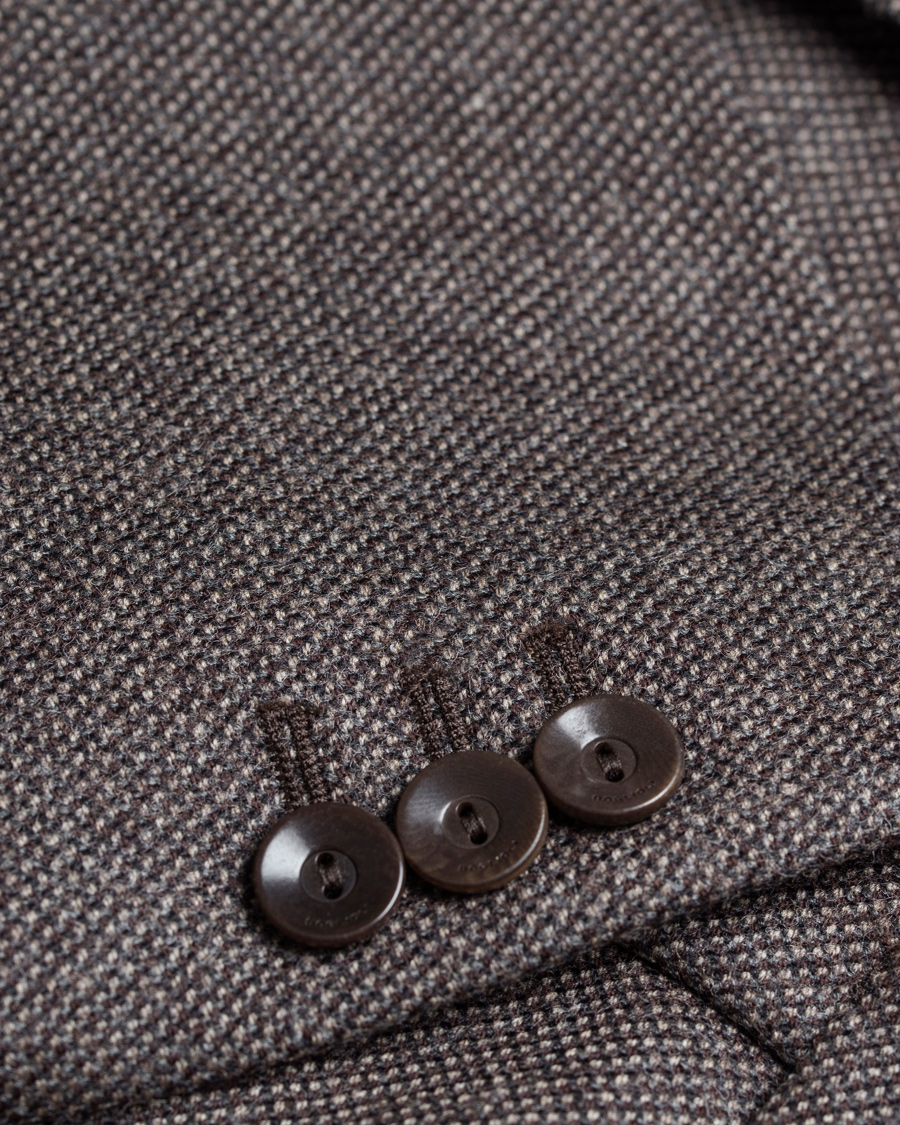 Herre | Dressjakker | Boglioli | Dover Patch Pocket Wool Blazer Brown