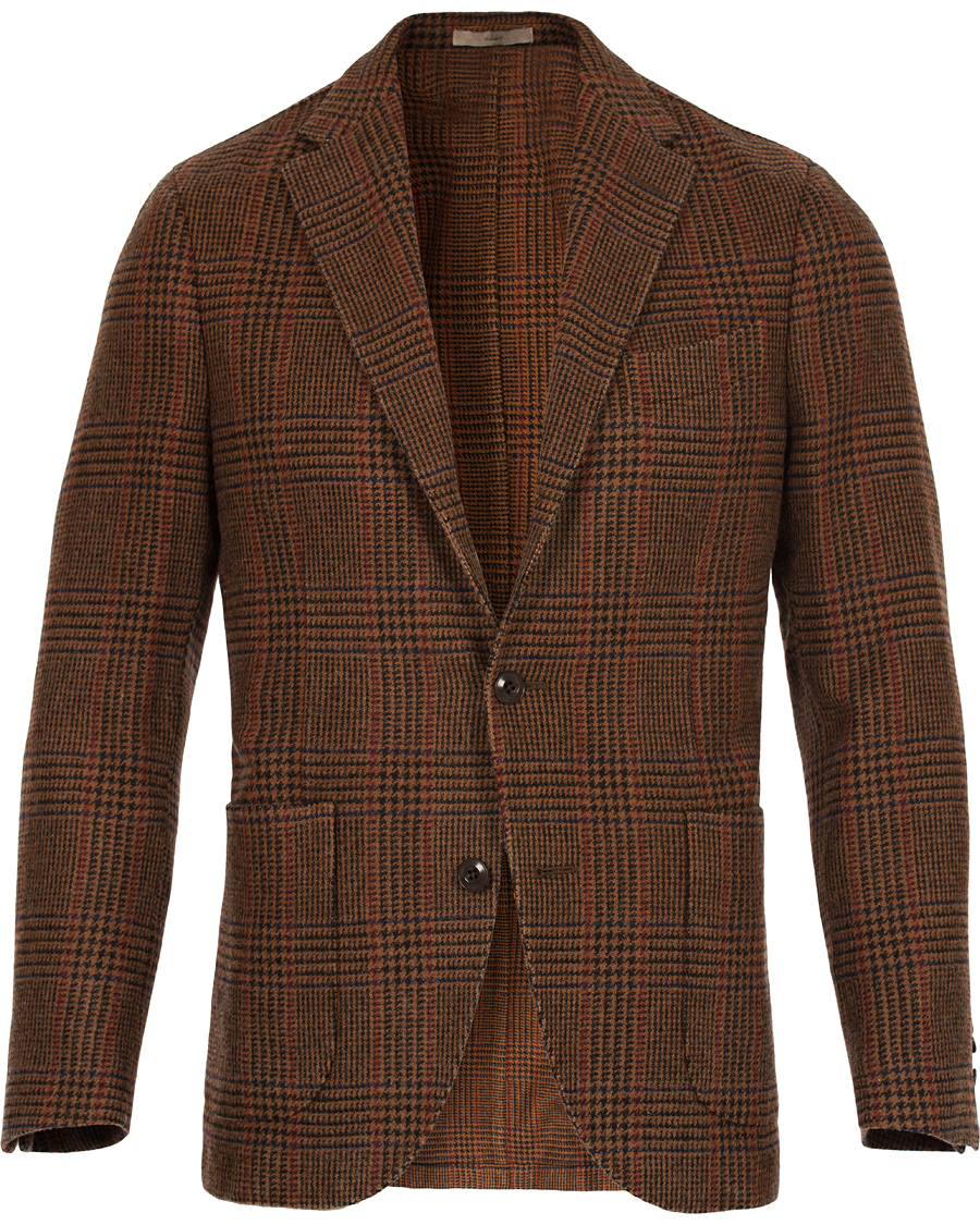 Herre | Dressjakker | Boglioli | Dover Patch Pocket Blazer Rost Brown