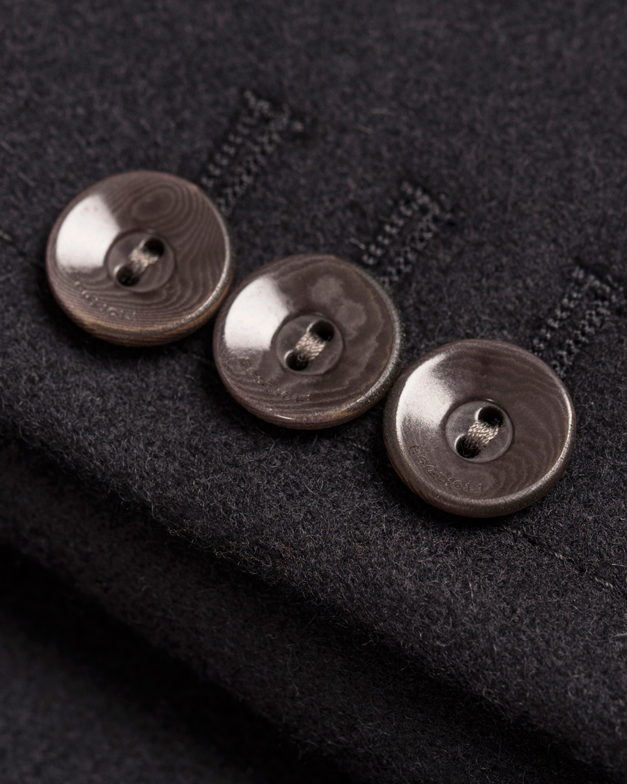 Herre | Jakker | Boglioli | Cappotto Wool Coat Black