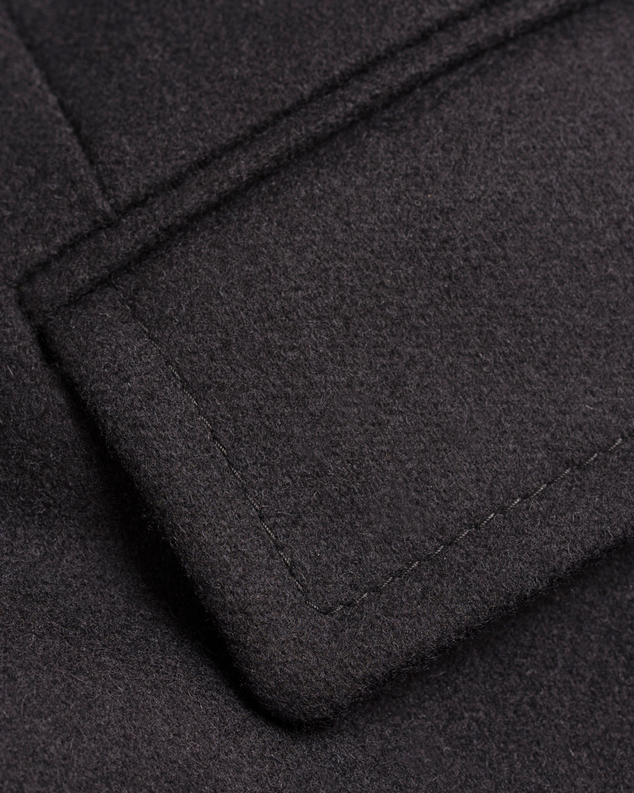 Herre | Jakker | Boglioli | Cappotto Wool Coat Black