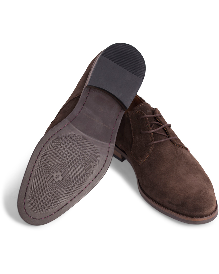 Herre | Tommy Hilfiger Dalton 15B Derby Coffee Bean Suede | Tommy Hilfiger | Dalton 15B Derby Coffee Bean Suede