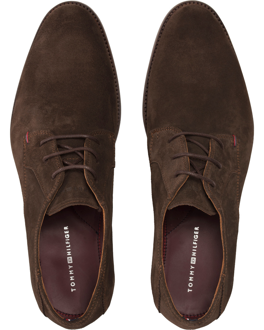 Herre | Tommy Hilfiger Dalton 15B Derby Coffee Bean Suede | Tommy Hilfiger | Dalton 15B Derby Coffee Bean Suede
