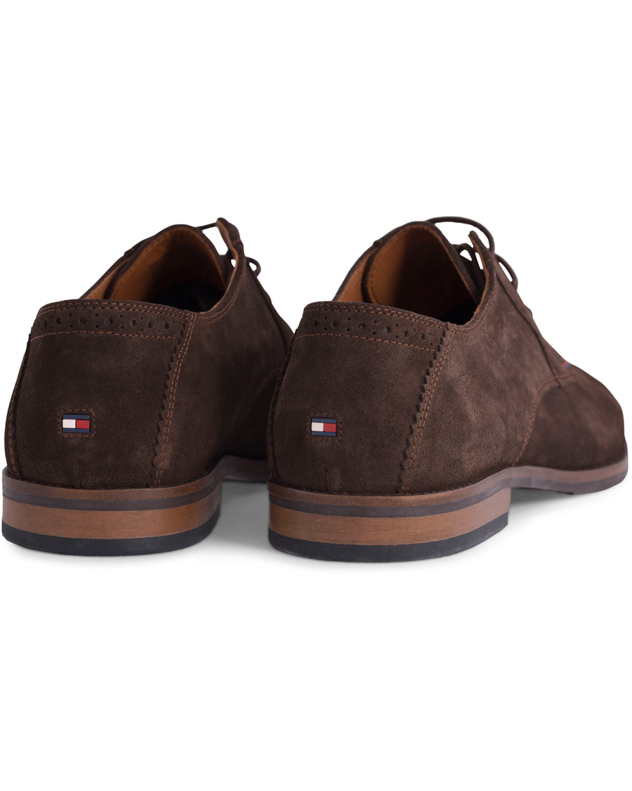 Herre | Tommy Hilfiger Dalton 15B Derby Coffee Bean Suede | Tommy Hilfiger | Dalton 15B Derby Coffee Bean Suede