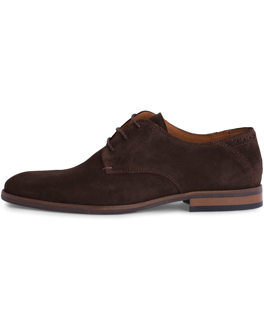 Herre | Tommy Hilfiger Dalton 15B Derby Coffee Bean Suede | Tommy Hilfiger | Dalton 15B Derby Coffee Bean Suede