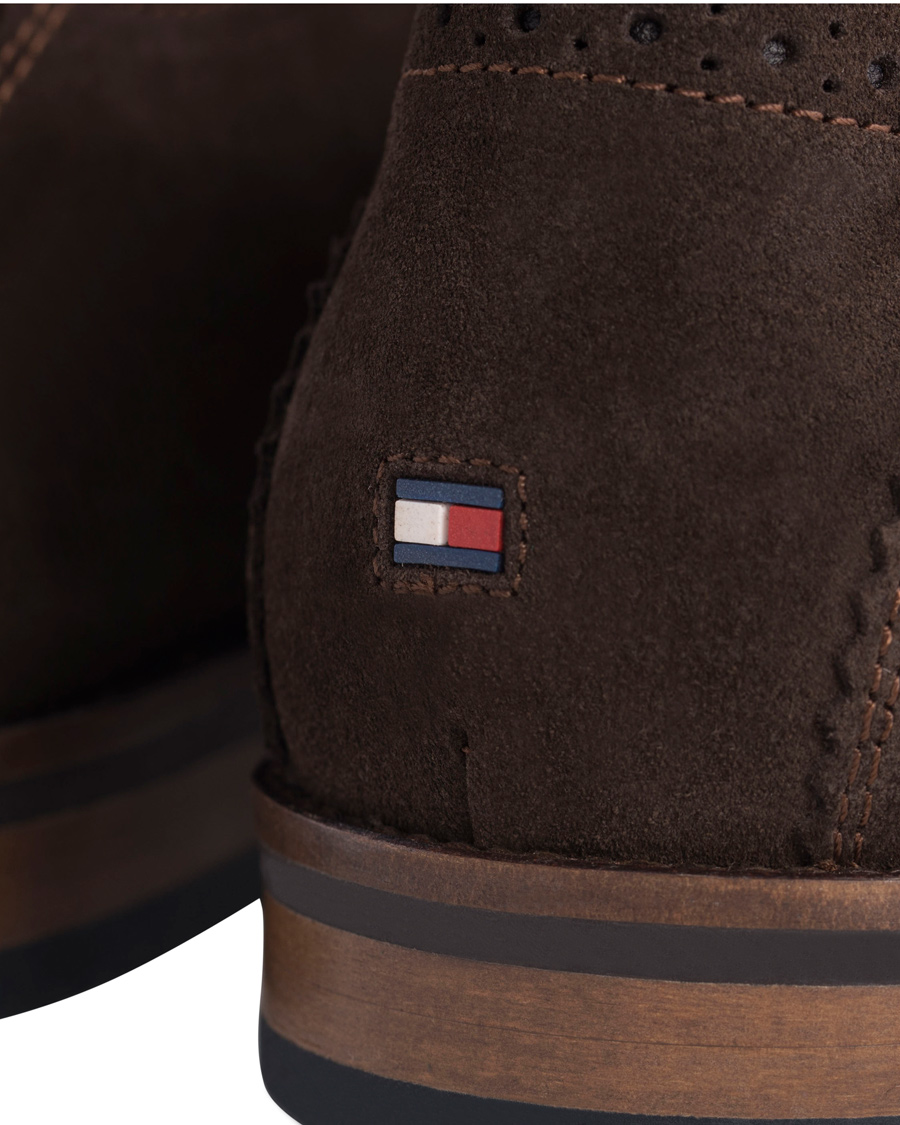 Herre | Tommy Hilfiger Dalton 15B Derby Coffee Bean Suede | Tommy Hilfiger | Dalton 15B Derby Coffee Bean Suede