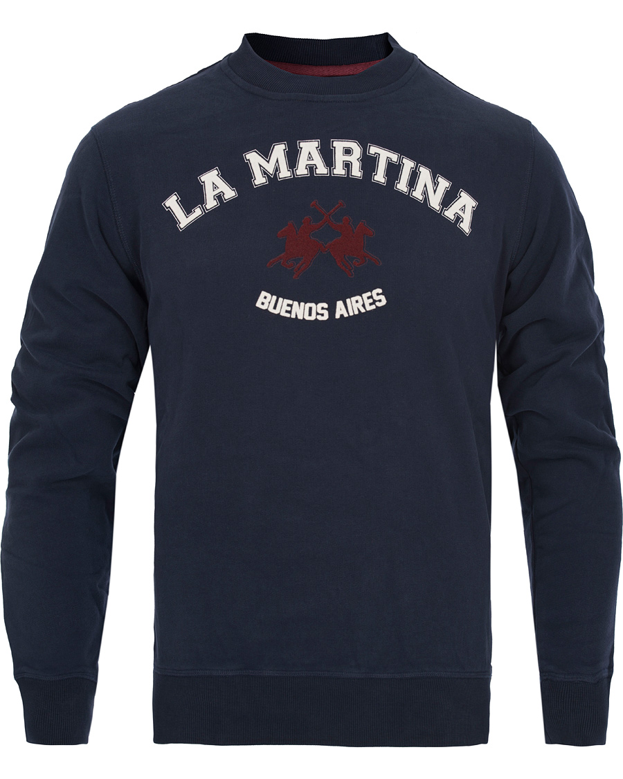Herre | Gensere | La Martina | Narcisco Sweatshirt Navy