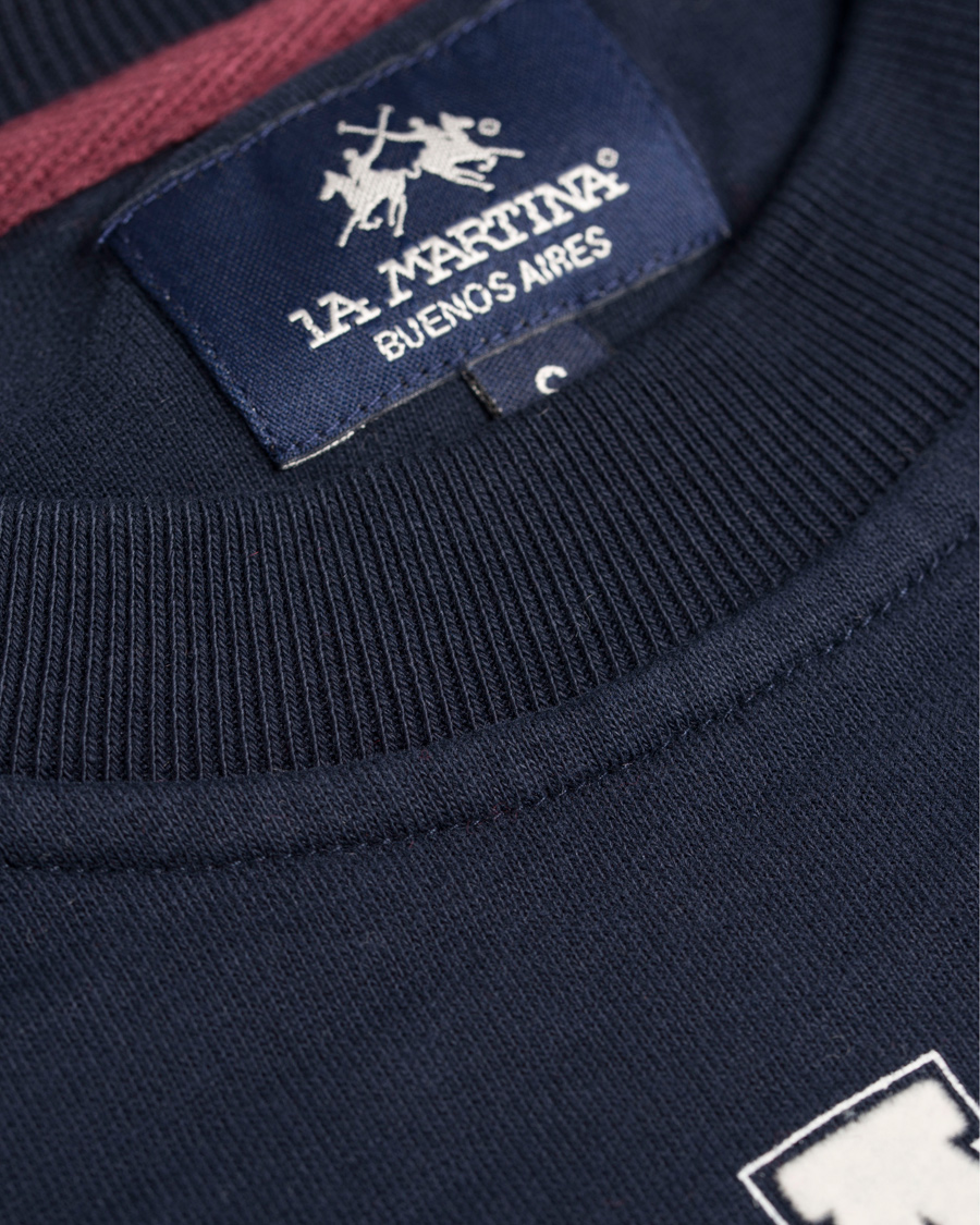 Herre | Gensere | La Martina | Narcisco Sweatshirt Navy