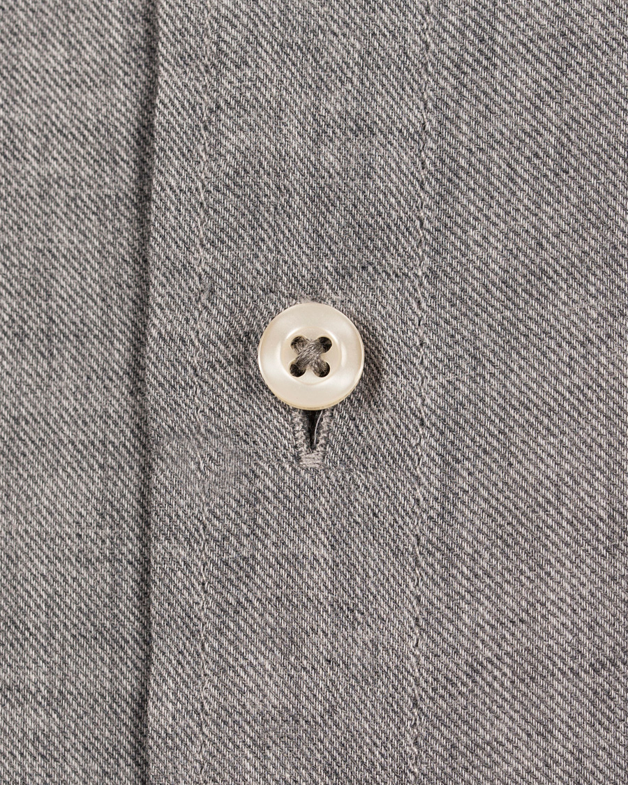 Herre | Skjorter | La Martina | Gaston Flannel Shirt Heather Grey