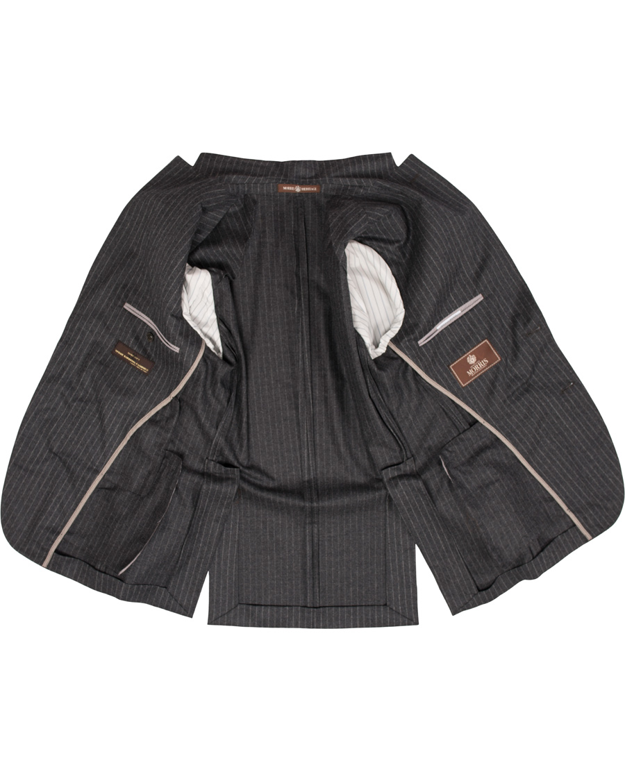Herre | Dresser | Morris Heritage | Frank Pinstripe Suit Grey