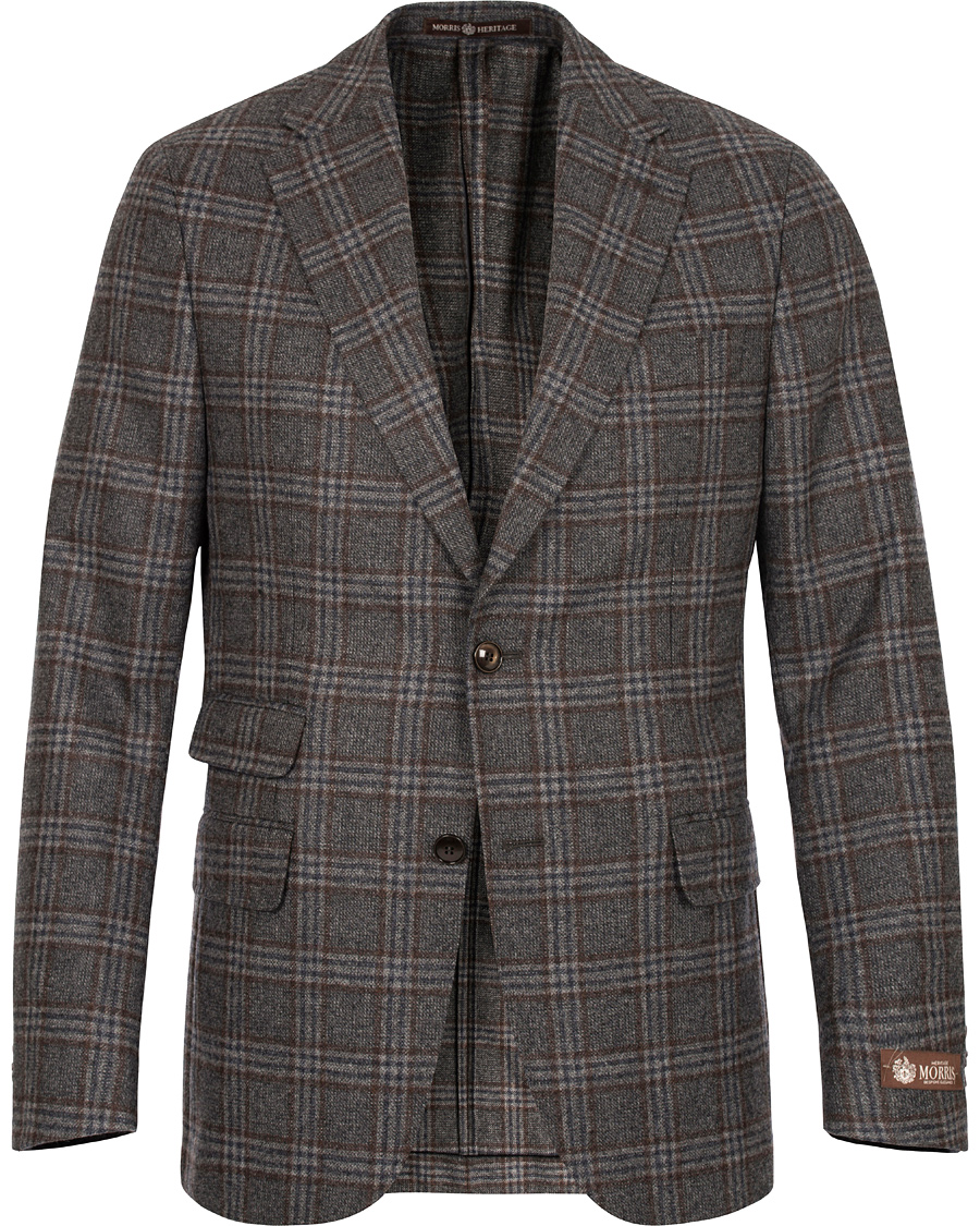 Herre | Dressjakker | Morris Heritage | Keith Check Blazer Grey
