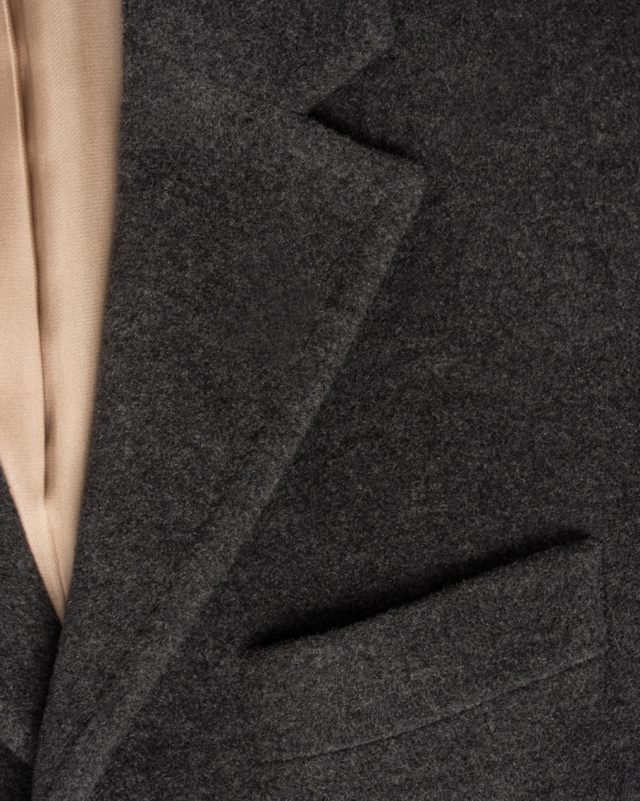 Herre | Jakker | Morris | William Flausch Wool Coat Grey