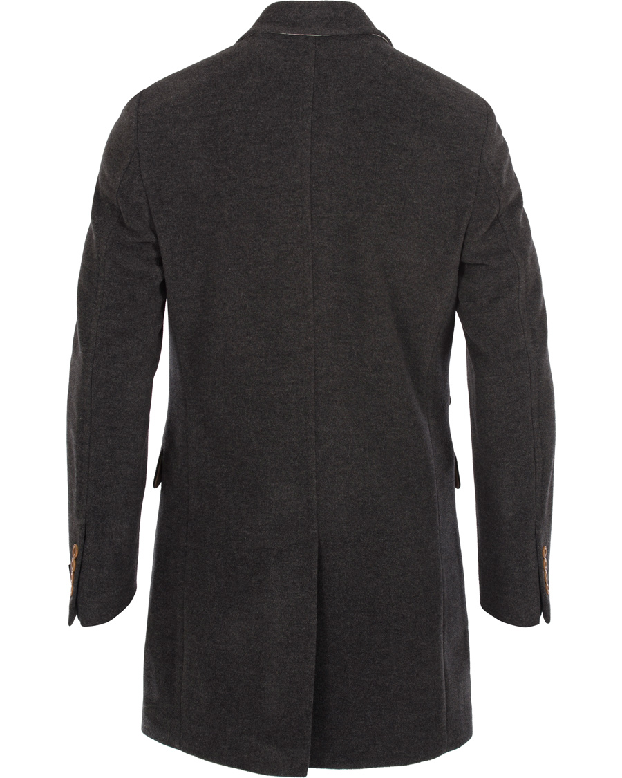 Herre | Jakker | Morris | William Flausch Wool Coat Grey