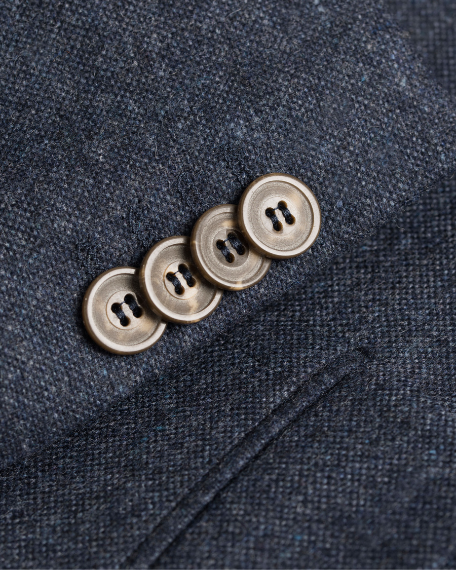 Herre | Dressjakker | Morris | Soft Donegal Blazer Old Blue