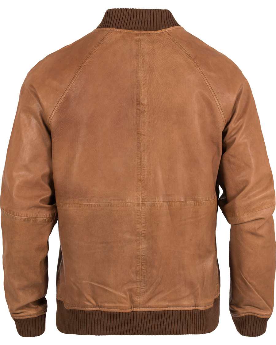 Herre | Jakker | Lexington | Eddie Leather Jacket Brown