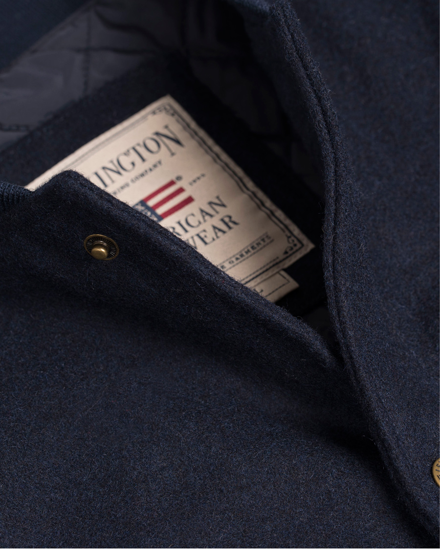 Herre | Jakker | Lexington | Quincy Baseball Jacket Deepest Blue