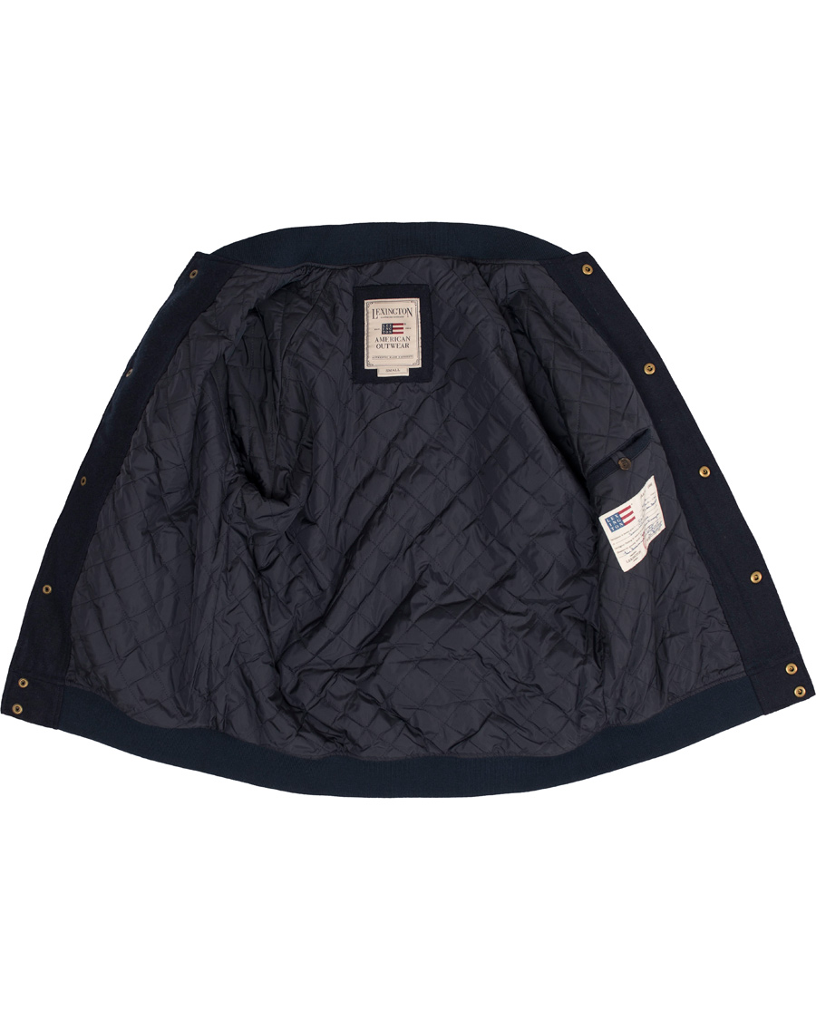 Herre | Jakker | Lexington | Quincy Baseball Jacket Deepest Blue