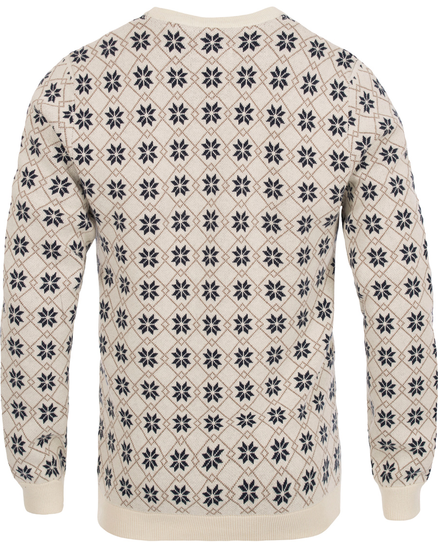 Herre | Gensere | Lexington | Paul Jaquard Sweater Shell White
