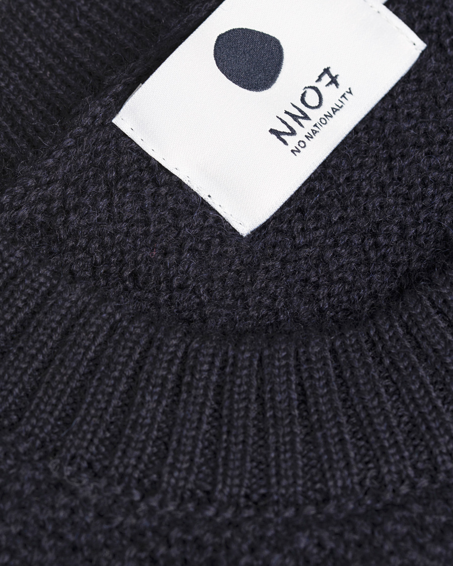 Herre | Gensere | NN07 | New Andrew Knit Schoeller Sweater Navy