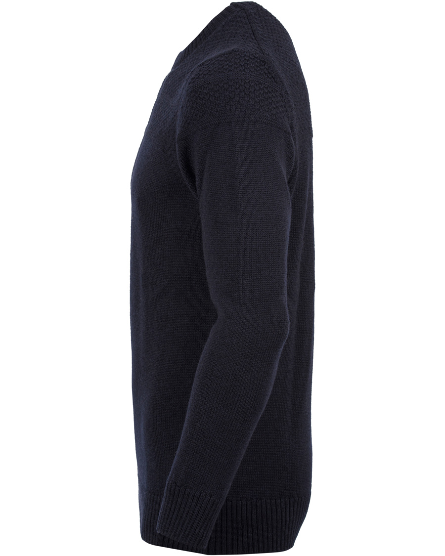 Herre | Gensere | NN07 | New Andrew Knit Schoeller Sweater Navy