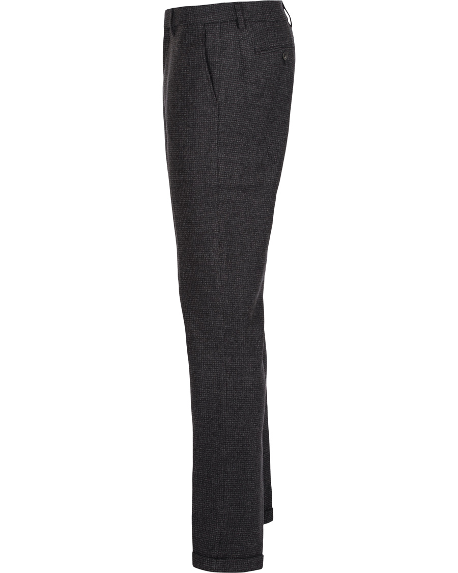 Herre | Bukser | NN07 | Soho Pant Micro Check Dark Grey
