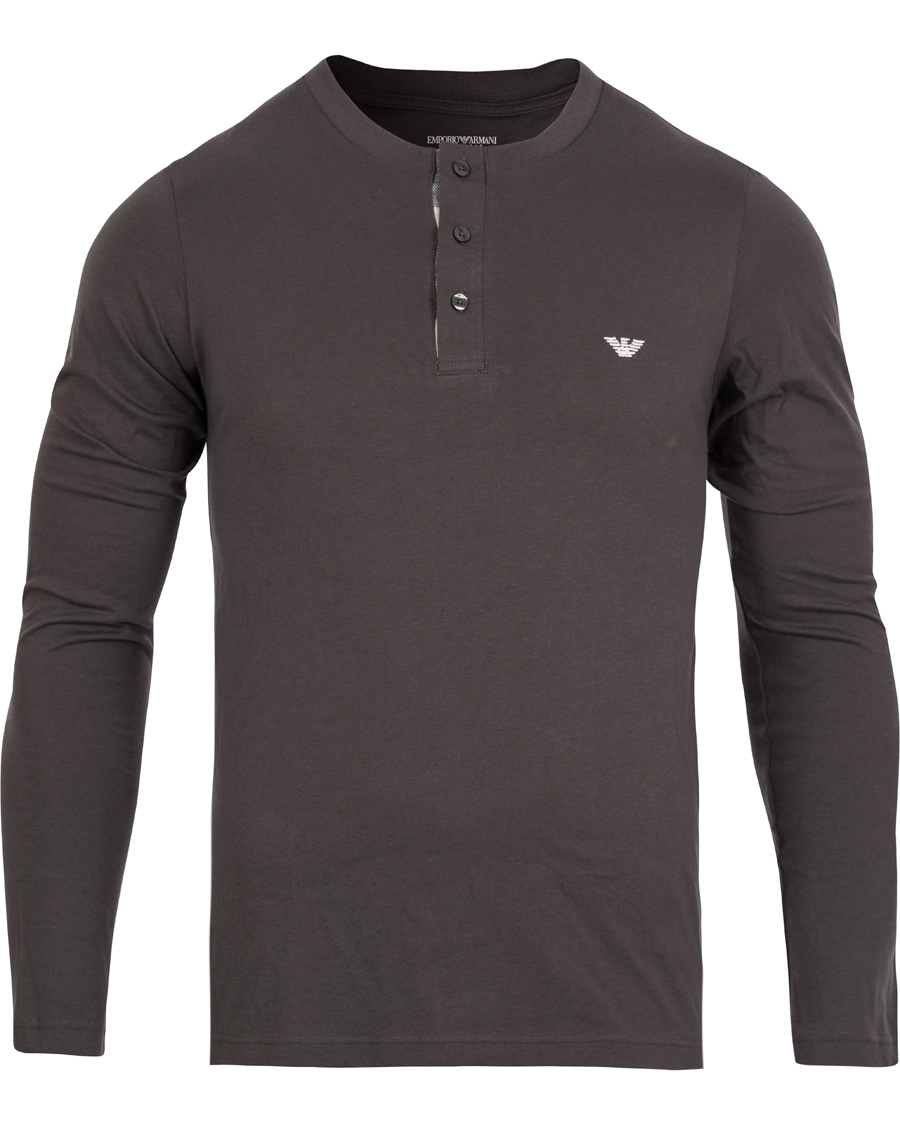 Herre | Undertøy | Emporio Armani | Flannel Pyjama Set Asphalt Grey/Check