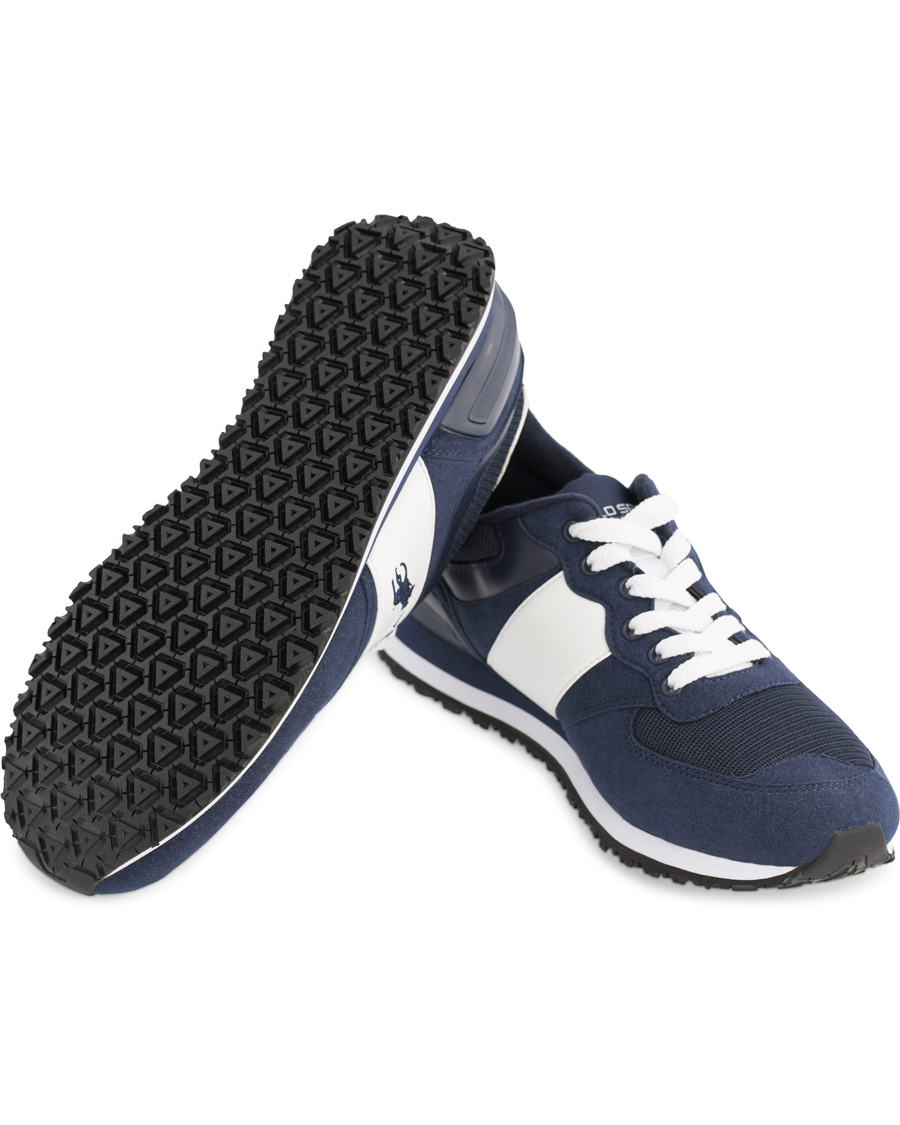 Herre | Polo Sport Ralph Lauren Slaton Pony Running Sneaker Navy/White | Polo Sport Ralph Lauren | Slaton Pony Running Sneaker Navy/White