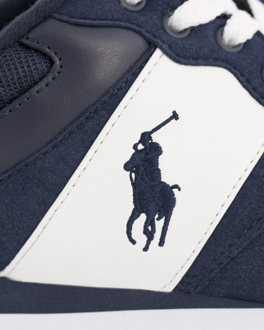 Herre | Polo Sport Ralph Lauren Slaton Pony Running Sneaker Navy/White | Polo Sport Ralph Lauren | Slaton Pony Running Sneaker Navy/White