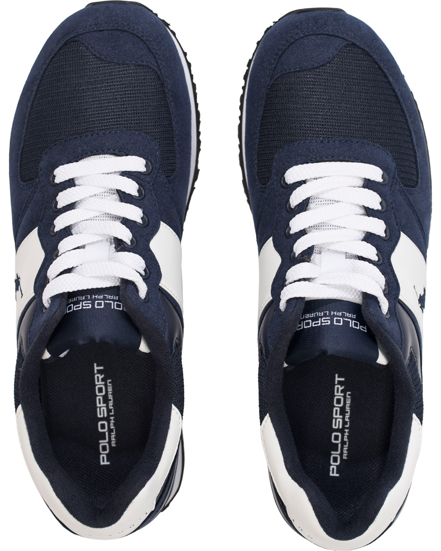 Herre | Polo Sport Ralph Lauren Slaton Pony Running Sneaker Navy/White | Polo Sport Ralph Lauren | Slaton Pony Running Sneaker Navy/White